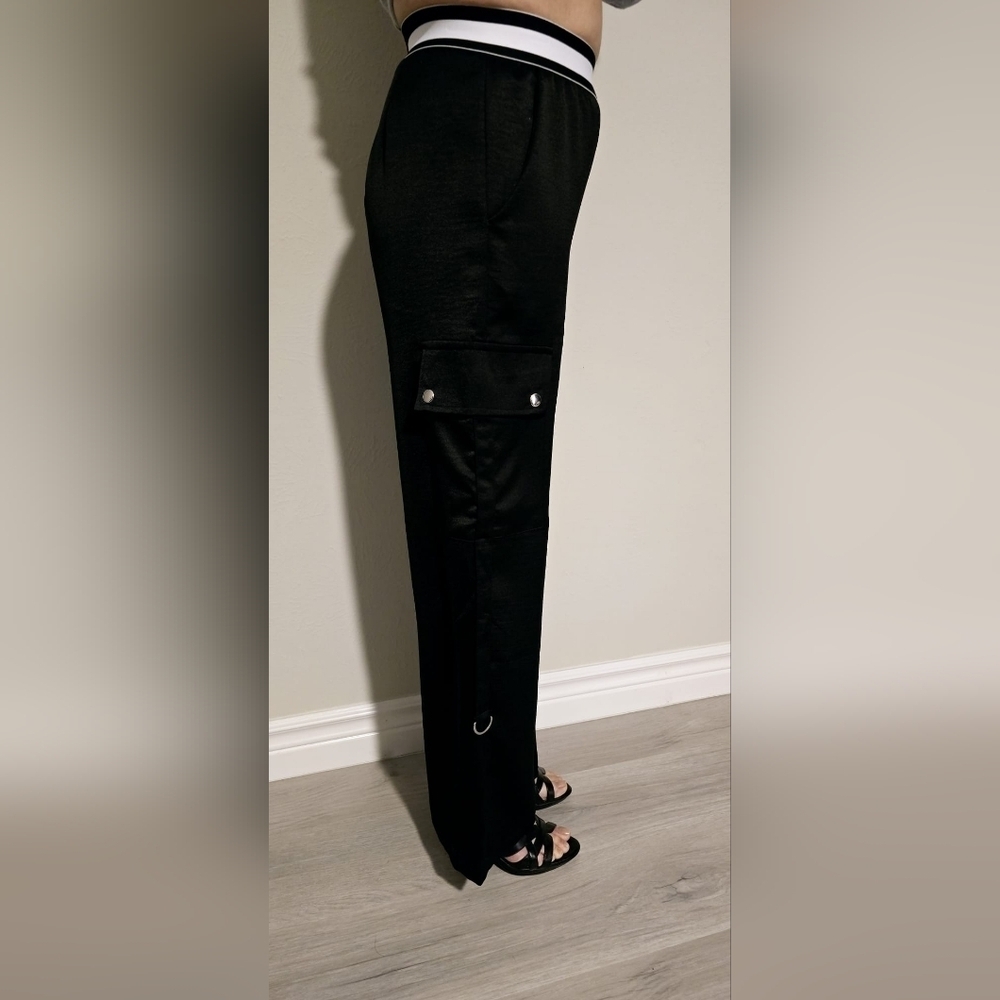Women's Cargo Stretch Pants Size S, M, L - Picture 3 of 3